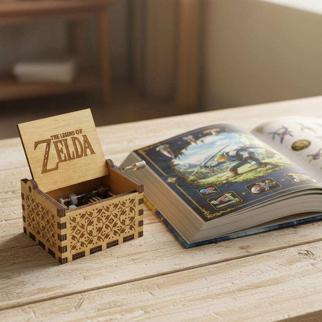 Music boxes with different music great gift.