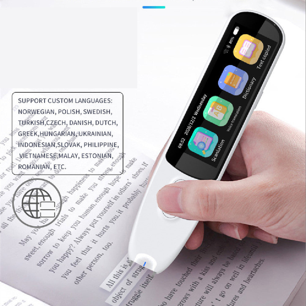 12 language translation device for accurate offline translations in various languages