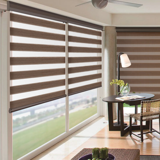 Modern Sheer Roll-Up Blinds– Soft Gauze Design