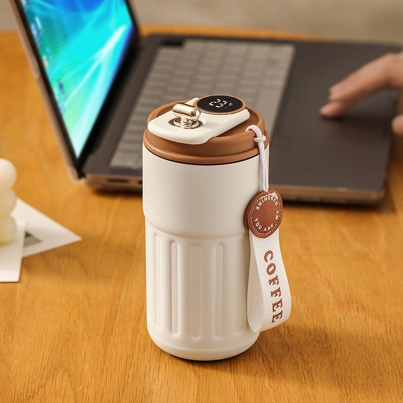Smart Thermal Coffee Mug | Digital LED Temp Display