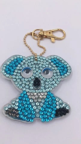 Cartoon animal diy keychain