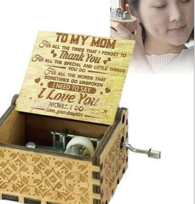 Music boxes with different music great gift.