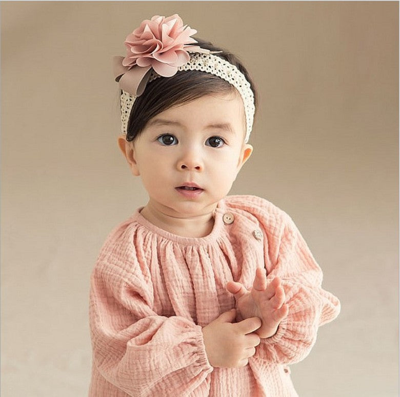 “Baby Lace Headband – Soft, Stylish & Comfortable for Little Ones”