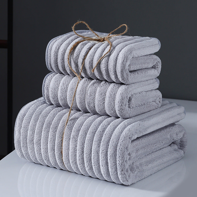 Super Soft Absorption Coral Fleece Towels