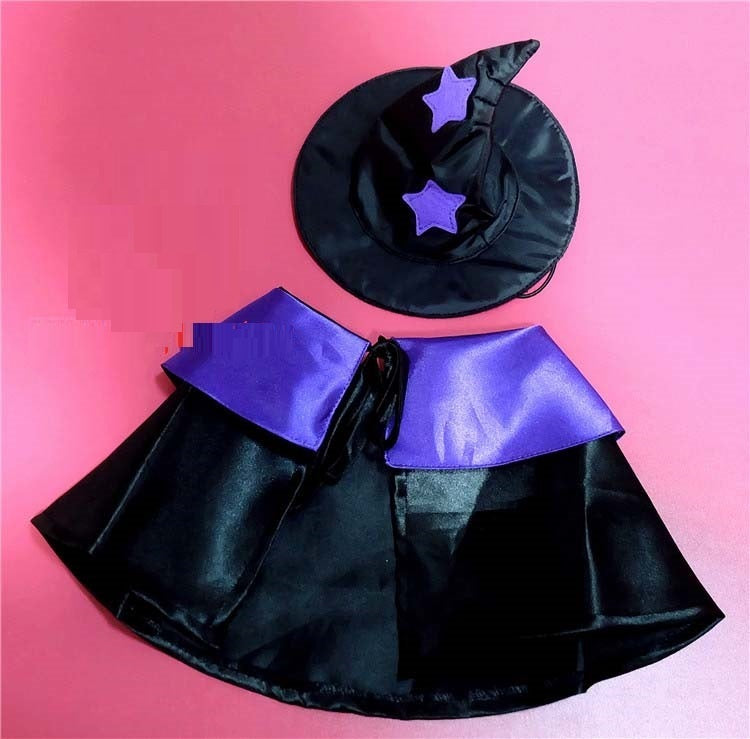 Pet Halloween Wizard Decoration Set