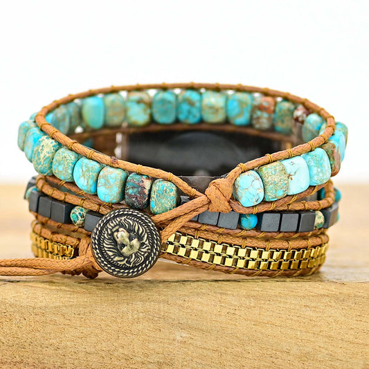 Turquoise Bead Watch band