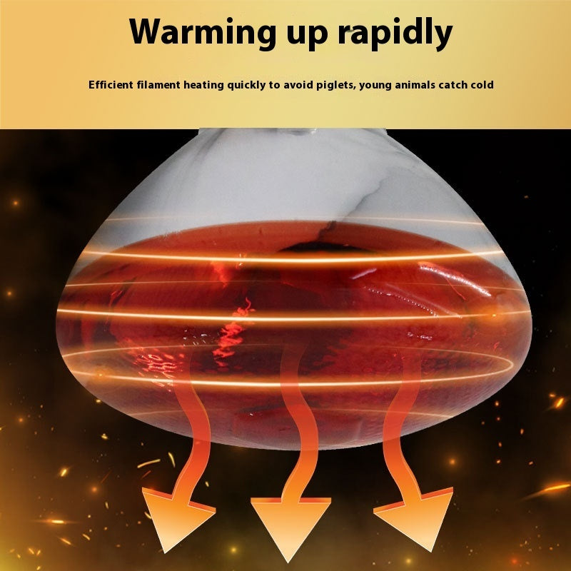 Heat Preservation Lamp Pig Warm Chicken Farm Dedicated Heating Bulb