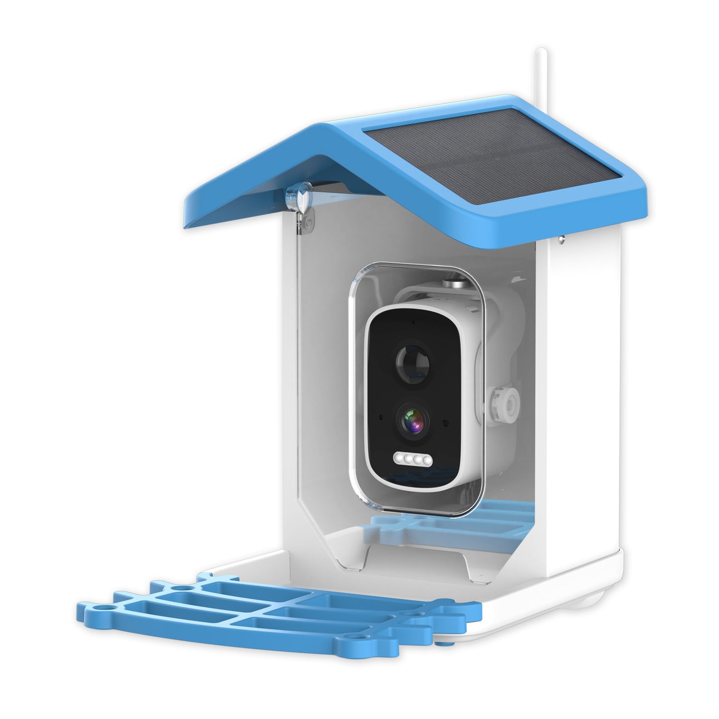 Smart Bird Feeding Recognition Solar HD Feeder