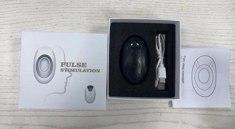 Sleep Aid Handheld Micro-Current Therapy Device – Relieve Anxiety, Stress & Insomnia for Better Sleep