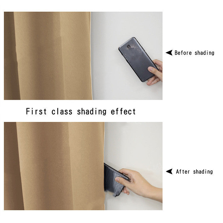 Full Blackout Curtain With Black Lining