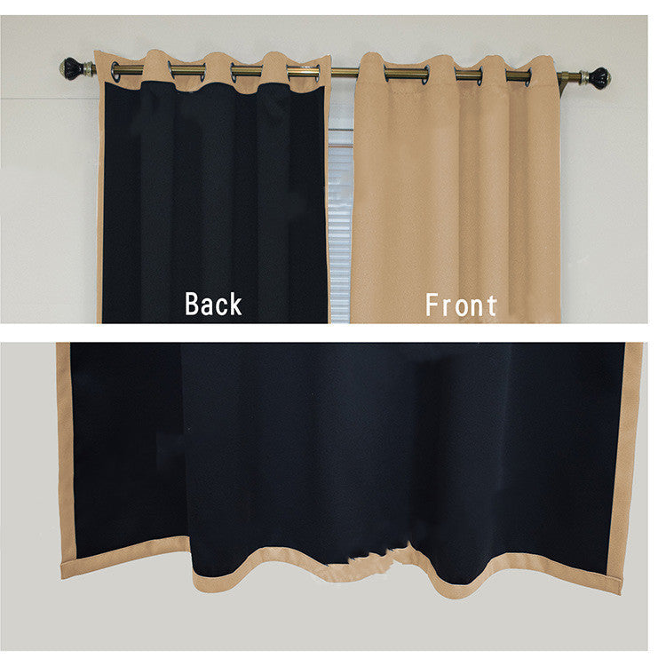 Full Blackout Curtain With Black Lining