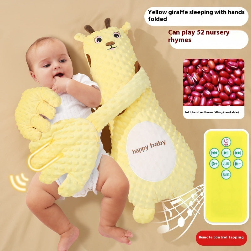 Infant Soothing Sleep Aid: Cartoon Plush Comforting Hand.