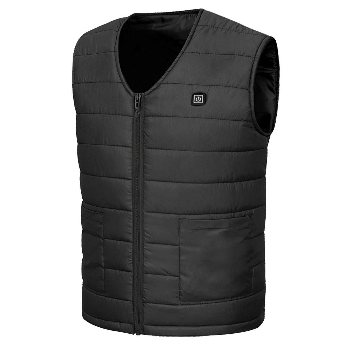 Winter Heated Vest with 10 Heating Pads, USB Adjustable Temperature Gear for Men & Women, Outdoor Warm Heat Coat