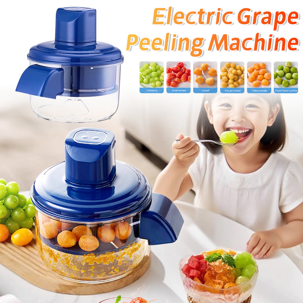 Rechargeable Electric Fruit Peeler | Hands-Free Grape Skin Remover