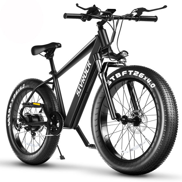 “1000W Fat Tire Electric Bike for Adults – 26x4.0” Mountain E-Bike with 48V 15Ah Battery,Powerful Off-Road, Trail & Commuter Bicycle”