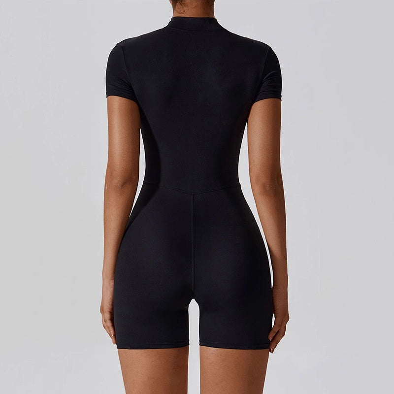 Yoga Bodysuit For Women - Dance Workout Form-Fitting One-Piece