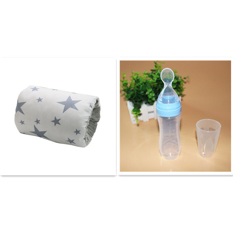 “Adjustable Baby Cotton Nursing Arm Pillow – Soft, Washable & Comfortable Breastfeeding Cushion”