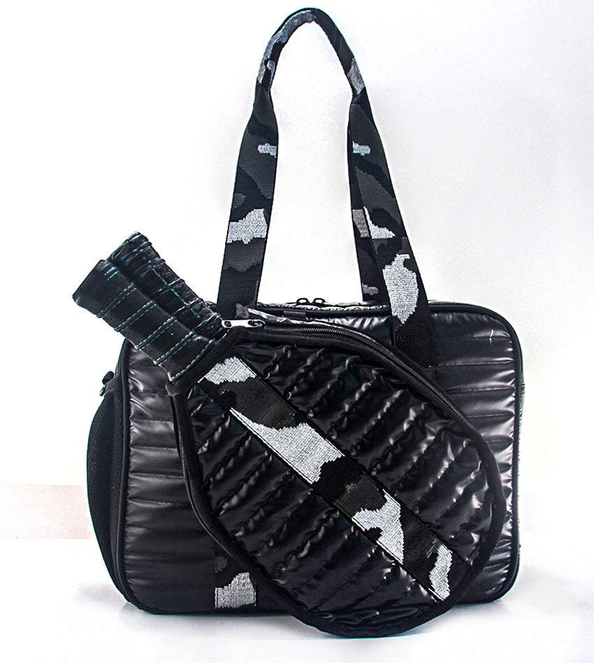 Designer Tennis Racket Backpack, Lightweight & Stylish, With Padded Compartment