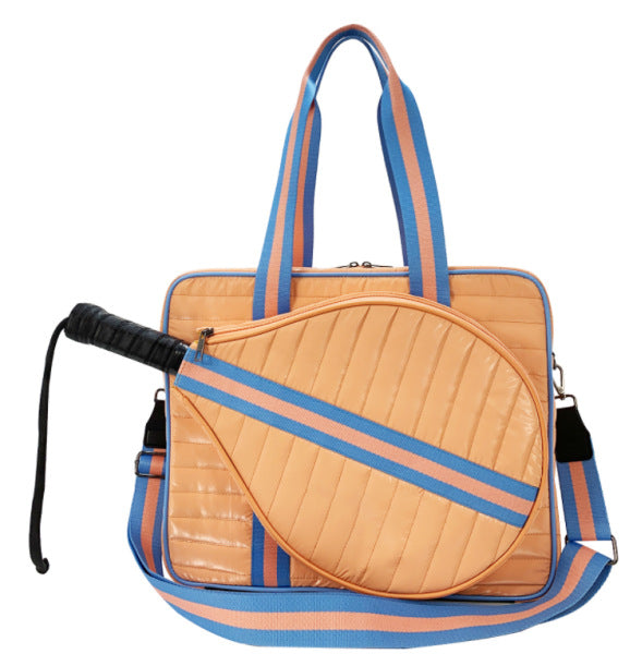 Designer Tennis Racket Backpack, Lightweight & Stylish, With Padded Compartment