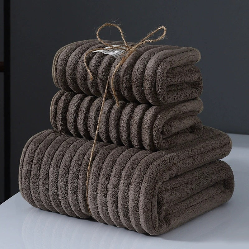 Super Soft Absorption Coral Fleece Towels