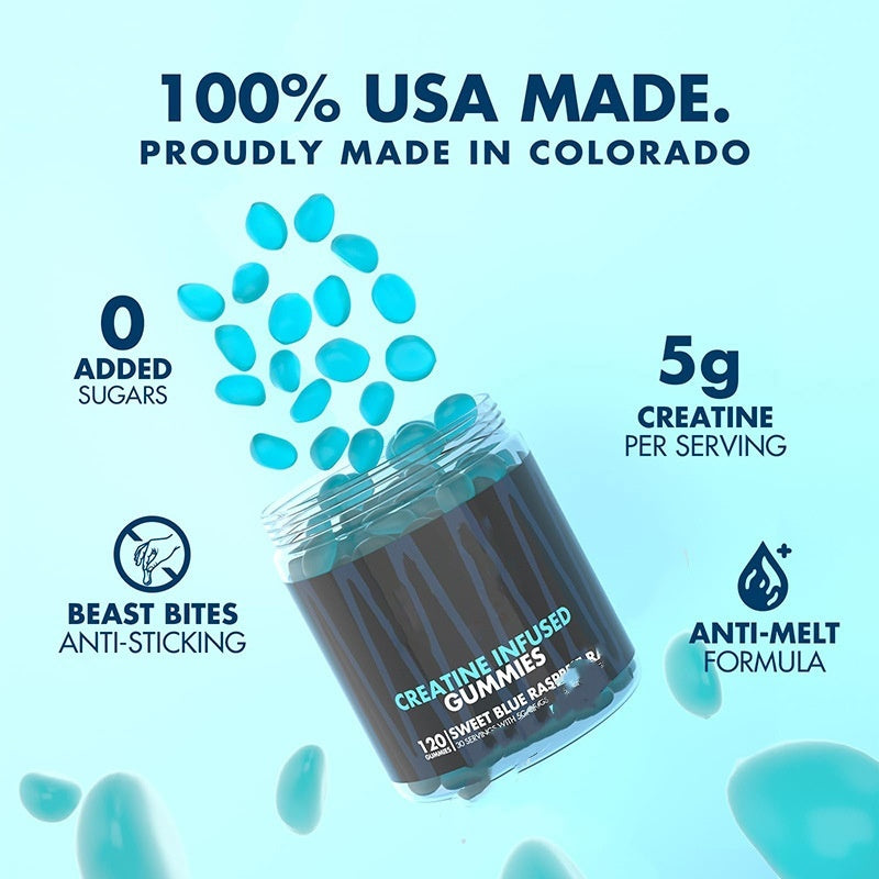 Creatine Soft Candy – One Water Formula for Strength, Energy & Performance