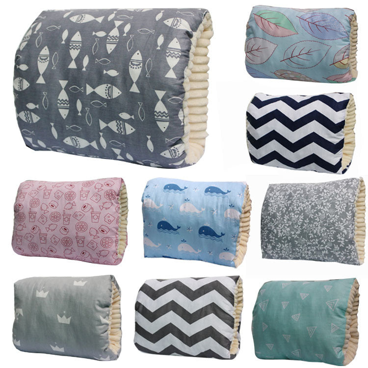 “Adjustable Baby Cotton Nursing Arm Pillow – Soft, Washable & Comfortable Breastfeeding Cushion”