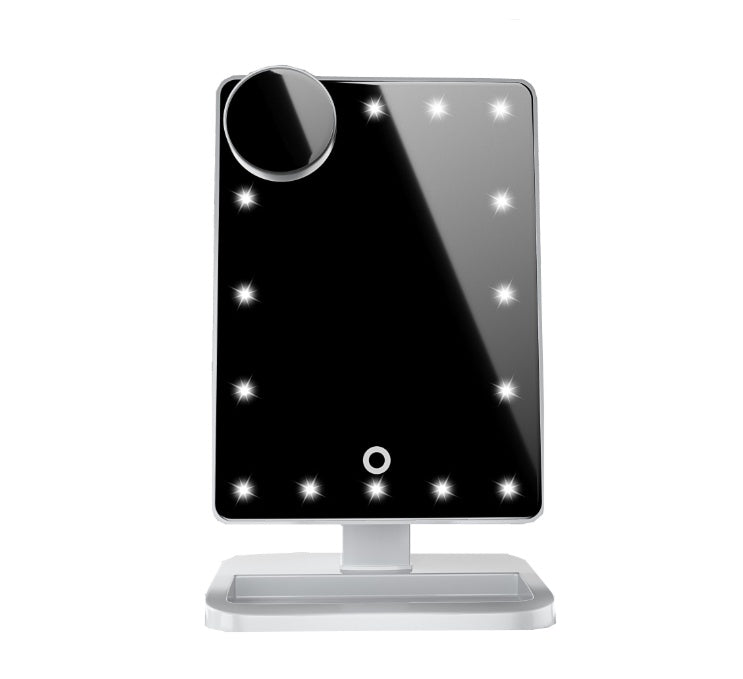 Sheila Merchandise Bluetooth makeup mirror with lights and magnifying mirror on stand