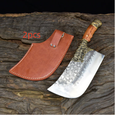 Bone Chopping Hand-forged Kitchen Knife Dual-use Knife Ghost Hand Made