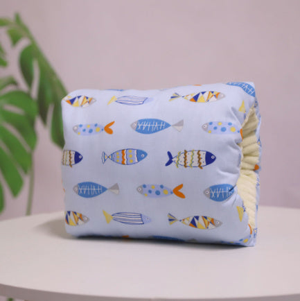 “Adjustable Baby Cotton Nursing Arm Pillow – Soft, Washable & Comfortable Breastfeeding Cushion”