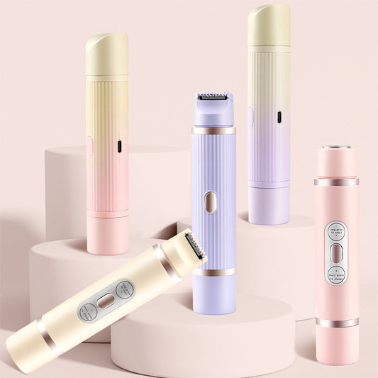 Sheila Merchandise double-headed shaver for women in pastel colors with ergonomic design