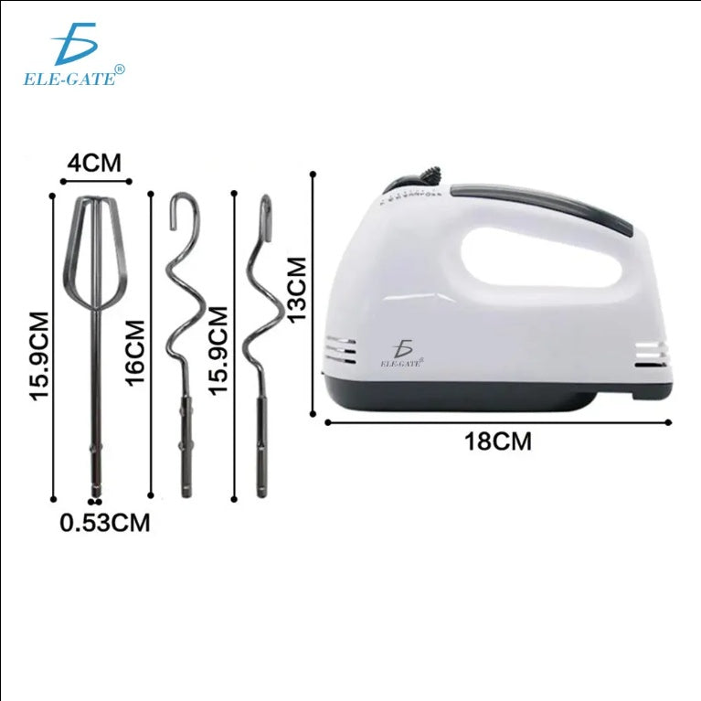 Hand Immersion Blender – For Mixing, Beating & Kneading