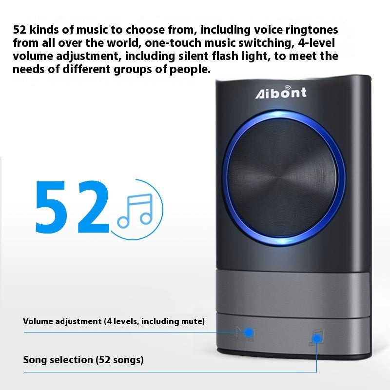 Wireless Digital Music Door-bell