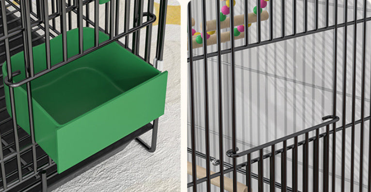 Home Fashion Double-Layer Bird Cage – Stylish & Spacious Design for Your Feathered Friends
