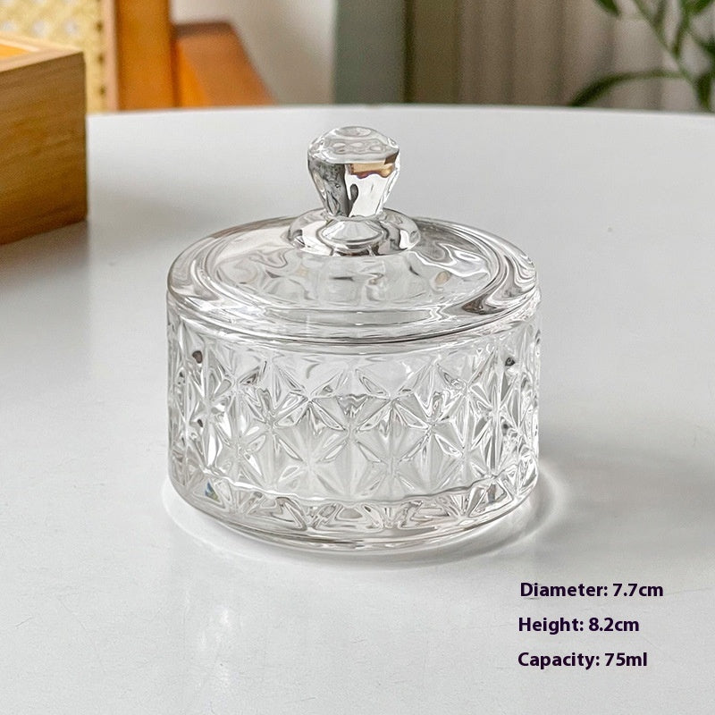 Glass Pudding Cup Set Ice Cream Cup Dessert Ice Cream