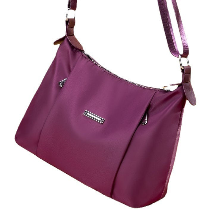 Purple everyday fashion handbag for women with adjustable strap by Sheila Merchandise