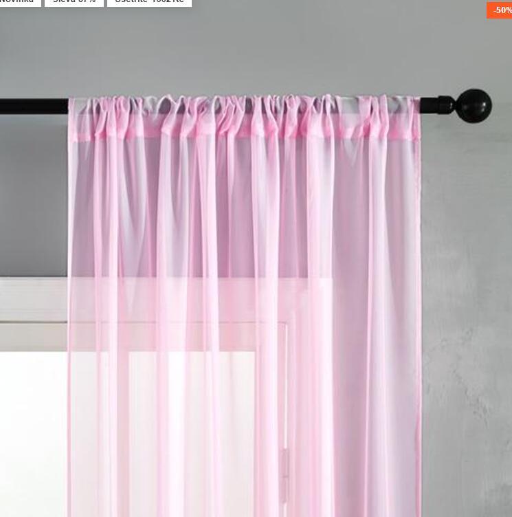 Modern & Simple Light-Filtering Curtain