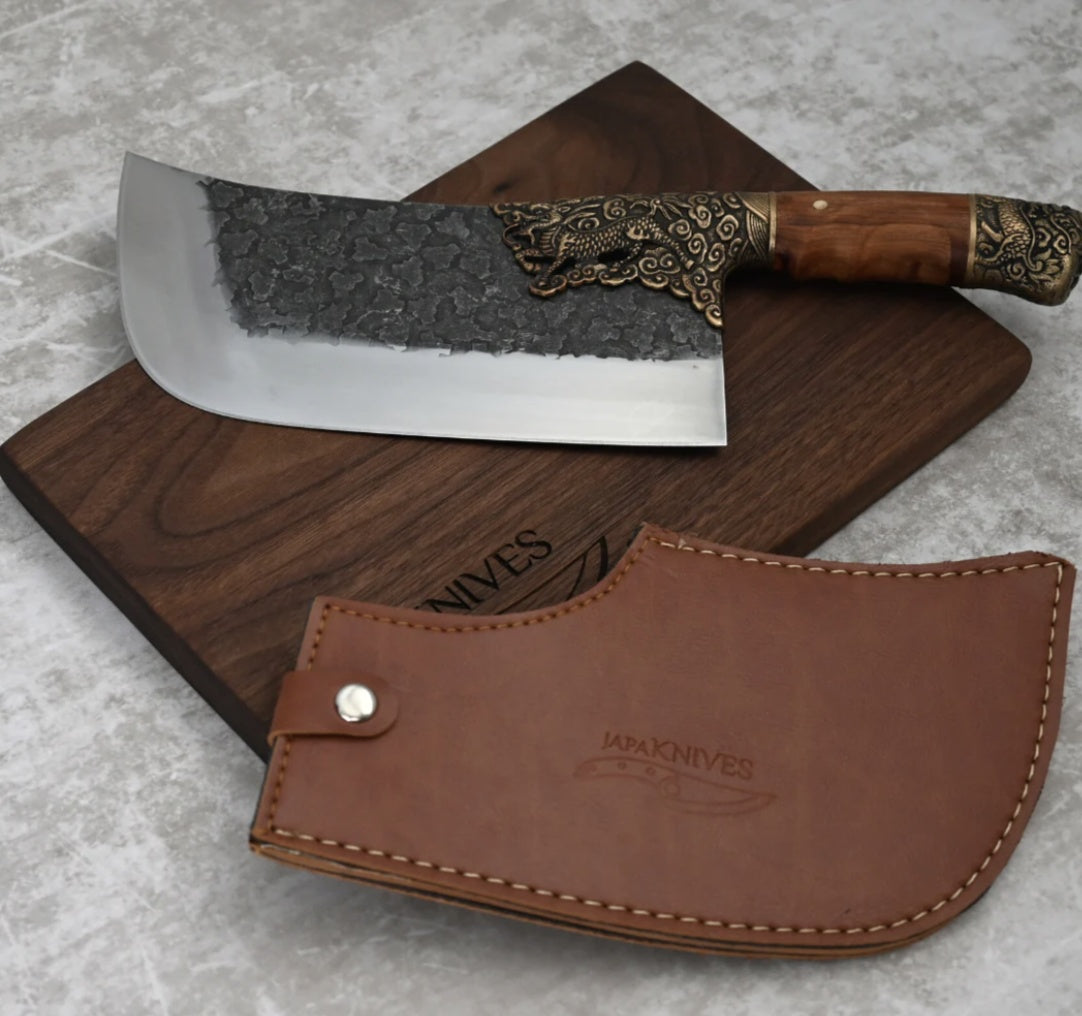 Bone Chopping Hand-forged Kitchen Knife Dual-use Knife Ghost Hand Made