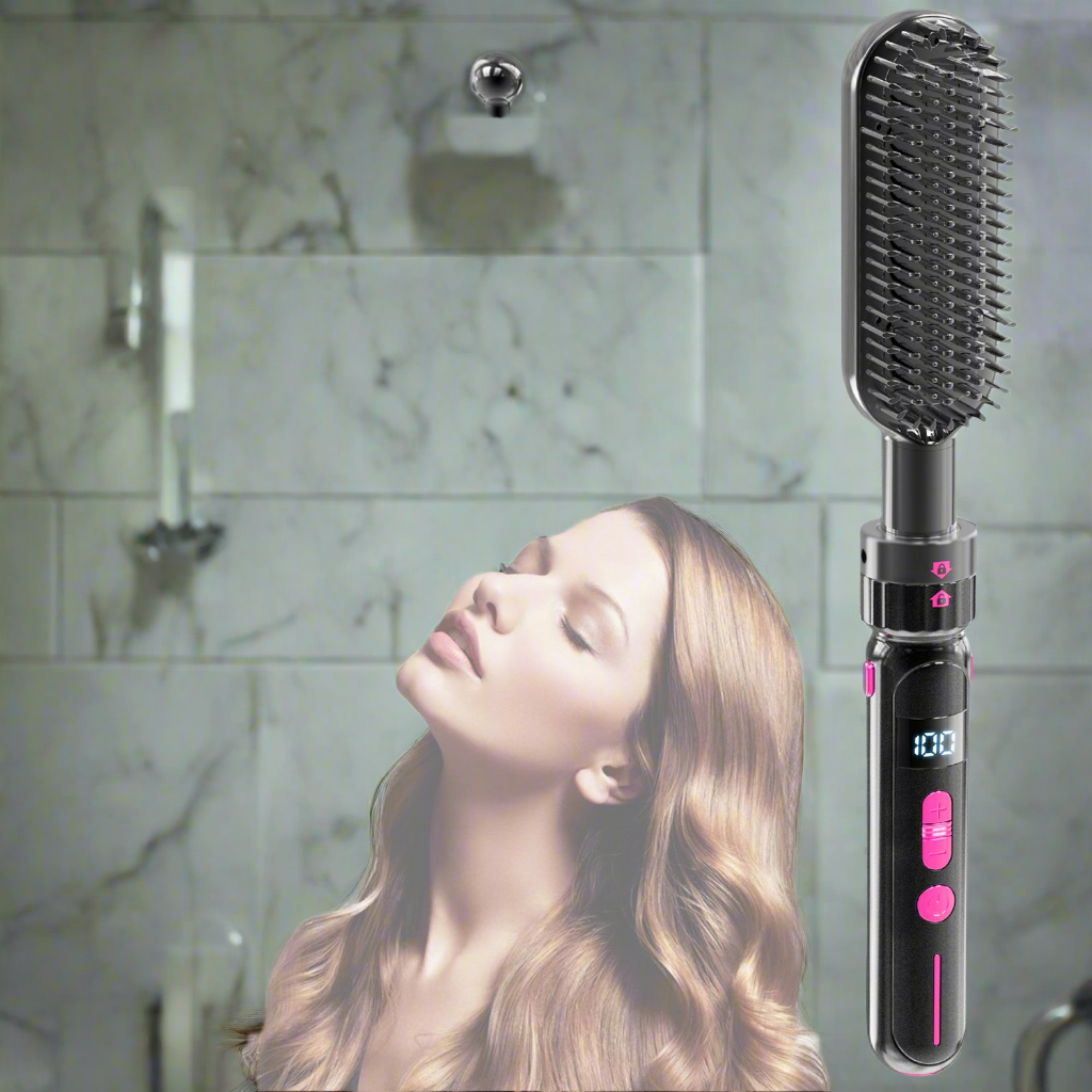 Sheila Merchandise fashionable hair styling accessory with digital display for easy temperature control