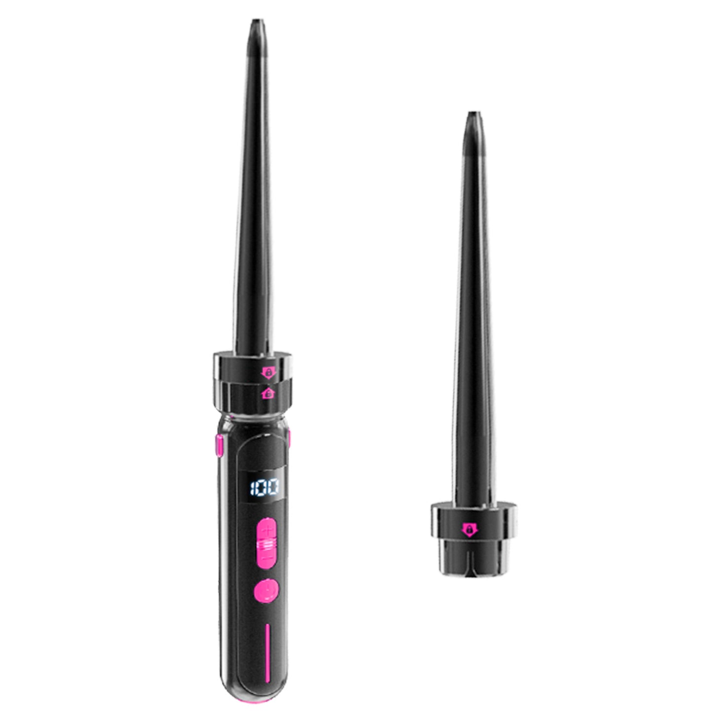 Sheila Merchandise Curling Wand for Hair with Digital Temperature Control, a fashionable hair styling accessory