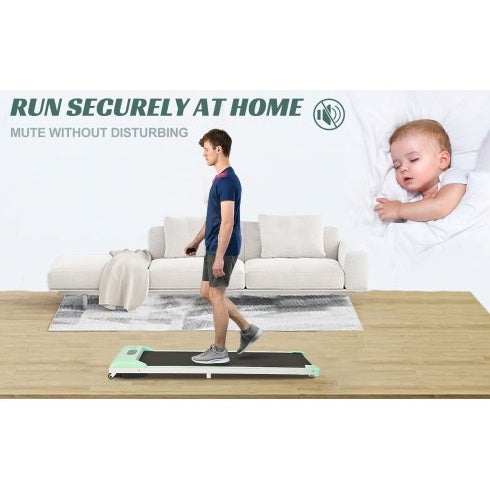 2 In 1 Under Desk Electric Treadmill by Sheila Merchandise for fitness equipment for home gym use
