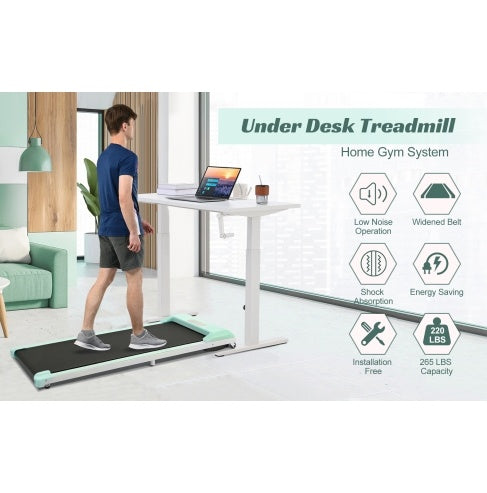 2 In 1 Under Desk Electric Treadmill by Sheila Merchandise fitness equipment for home gym with low noise and energy saving