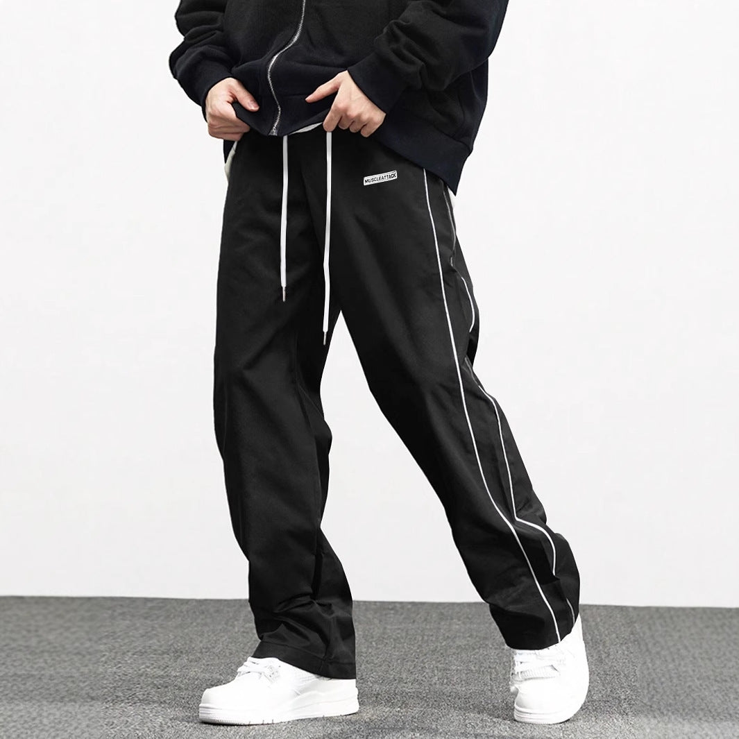 Men's Loose Cargo Pants with Side Pocket for Comfort, ideal as men's comfortable jogger pants