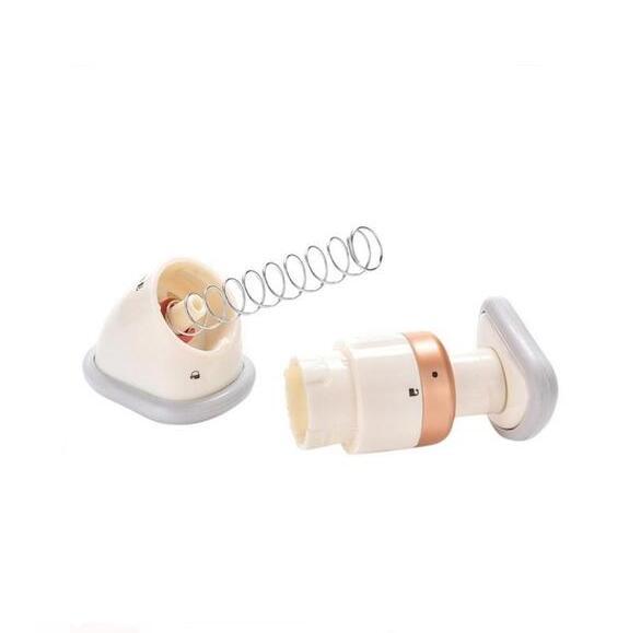 Sheila Merchandise non-surgical chin reducer device disassembled showing spring and components