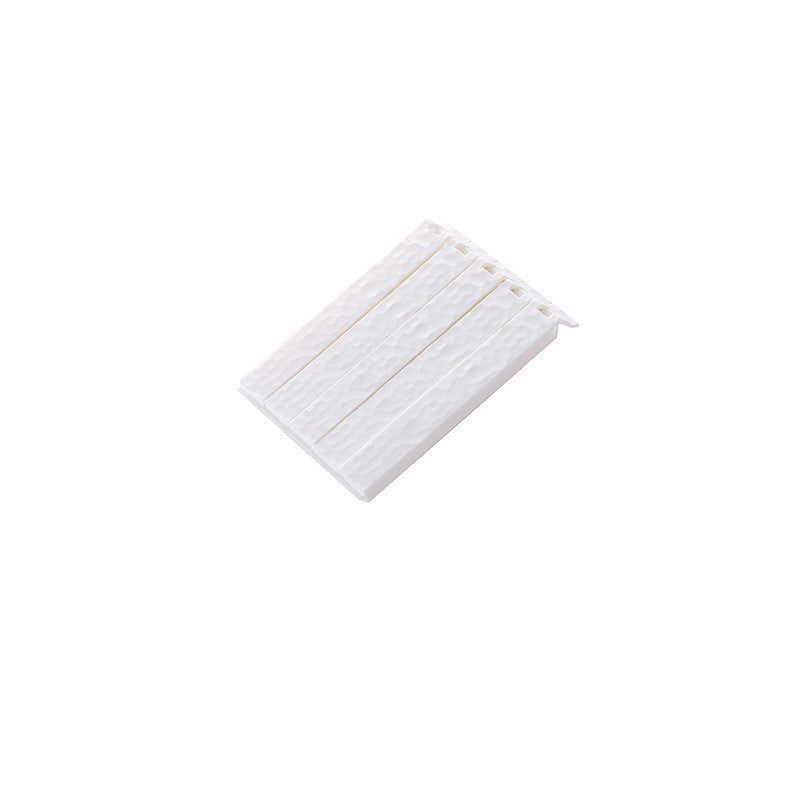 Sheila Merchandise reusable food sealing clips in white set of four for kitchen storage