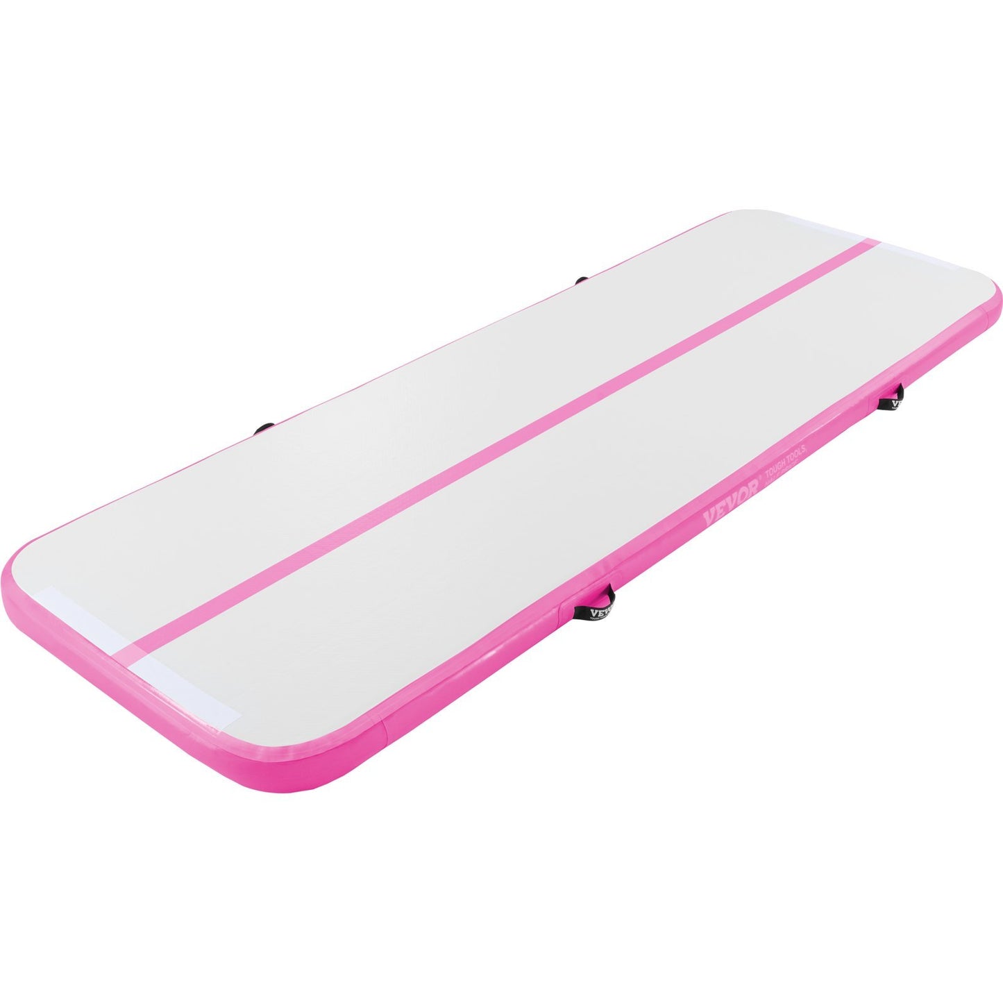 Sheila Merchandise inflatable gymnastics air mat set in pink and white for training and practice