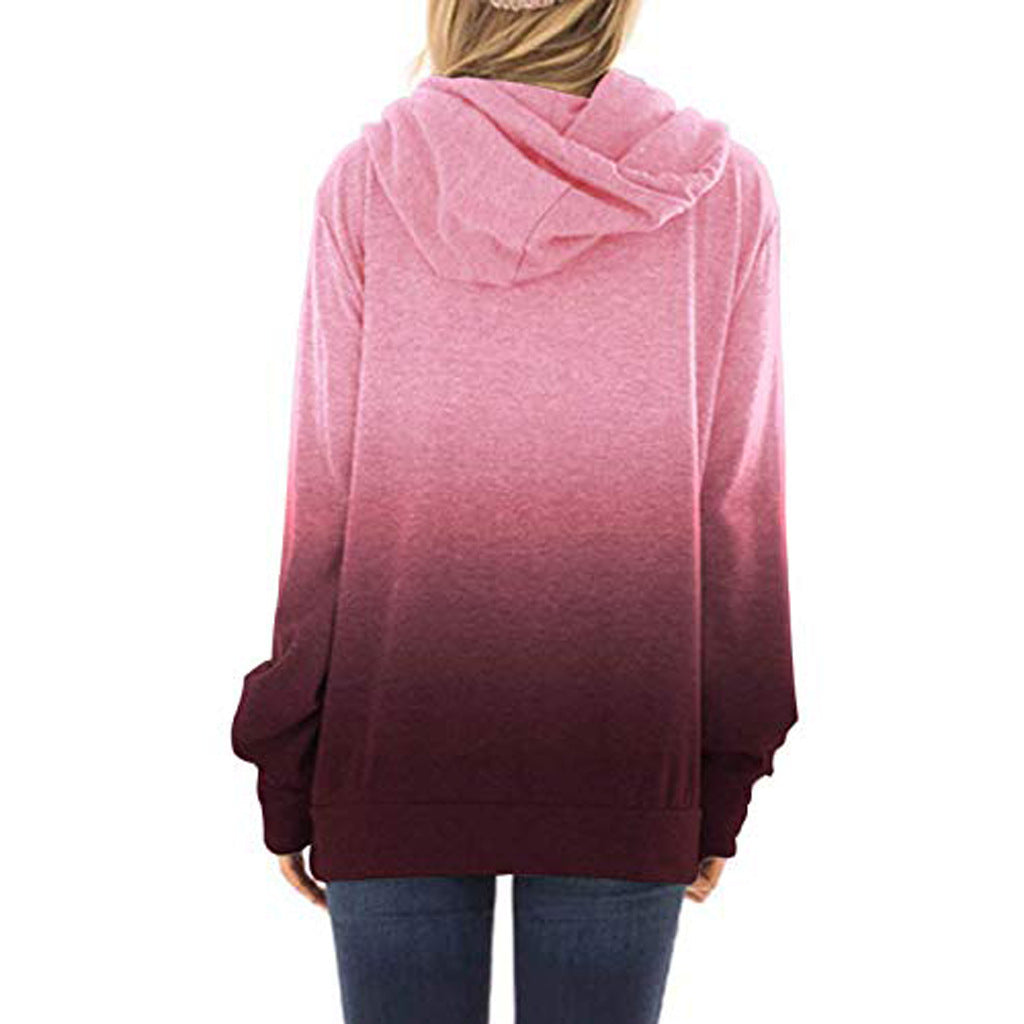 Stylish Two-Color Hoodie for Women