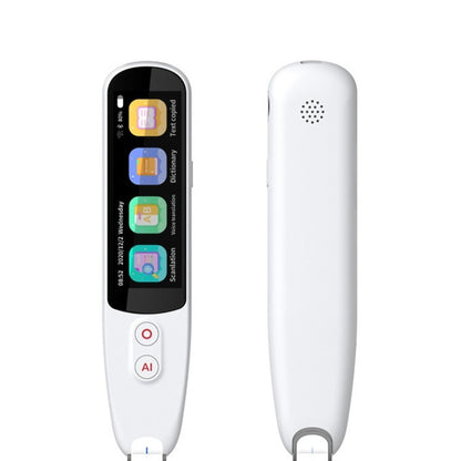 12 language translation device with touchscreen display and intuitive interface for easy communication
