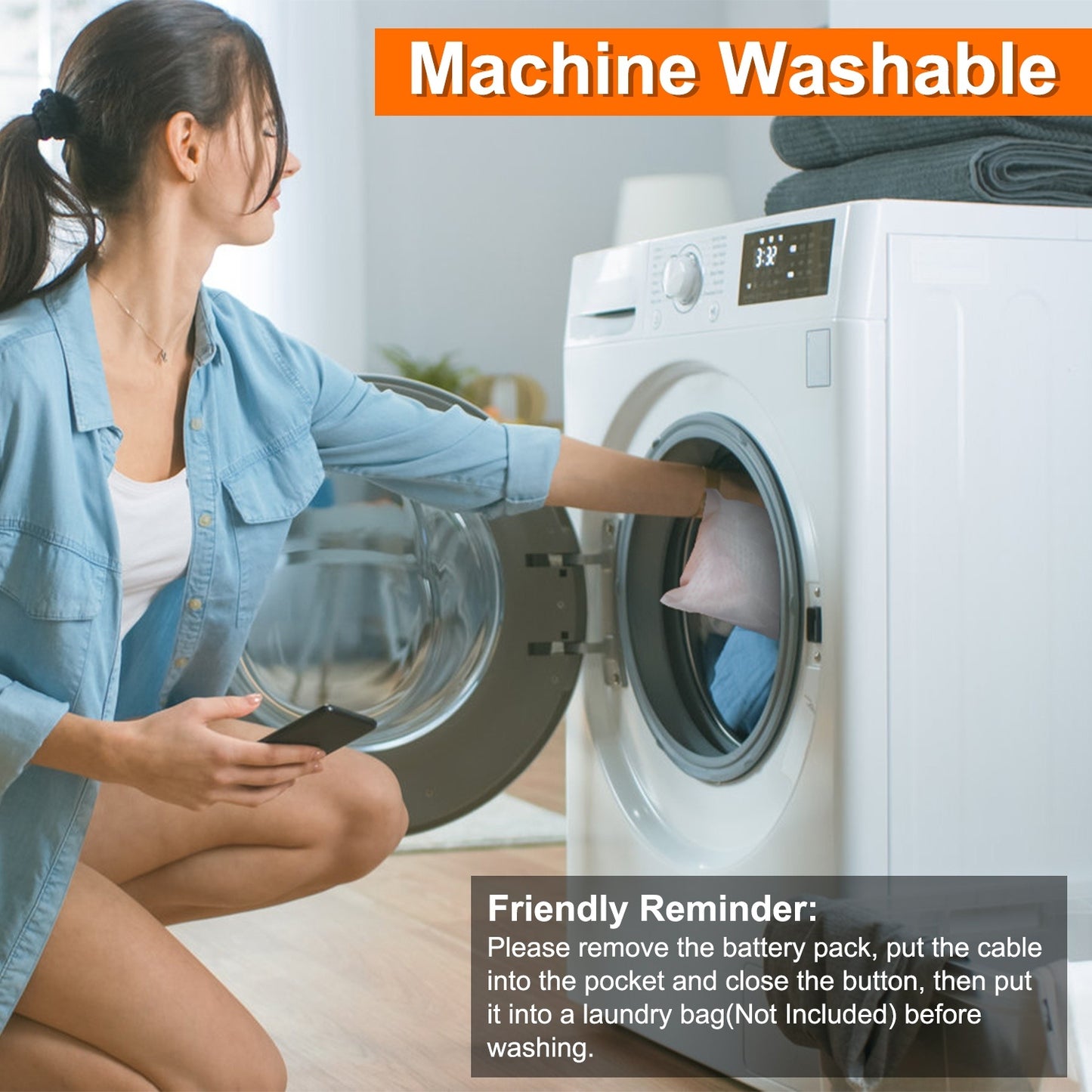 Stay Warm All Winter: App-Controlled Rechargeable Heated Socks for Men & Women