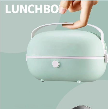 Portable Food Warmer Electric Lunch Box for Car and Home