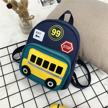 Children School Book Bag Small Boys Girls Cartoon School Backpack for Kids